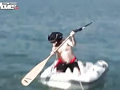 Hauskaa elokuvia Saksan sukupuoli osapuoli veneessä