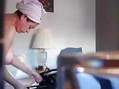 Täti alaston Piilokamera